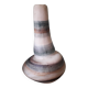 Vintage vase with a brutalist look.