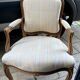 Paire de fauteuils style Louis XV