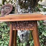 Wooden and marble harness