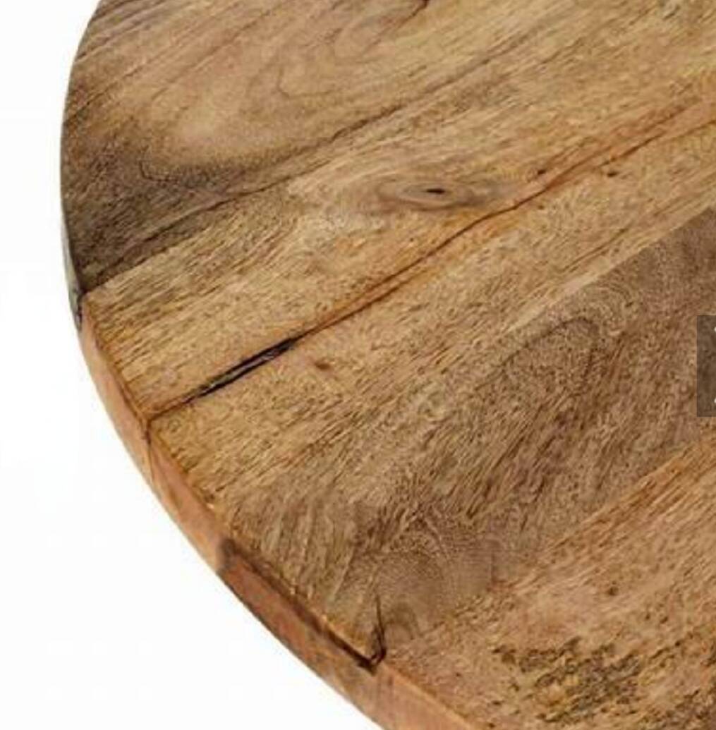 Industrial side table or bedside table.