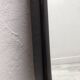 Brown plastic oval mirror, 1960s/1970s