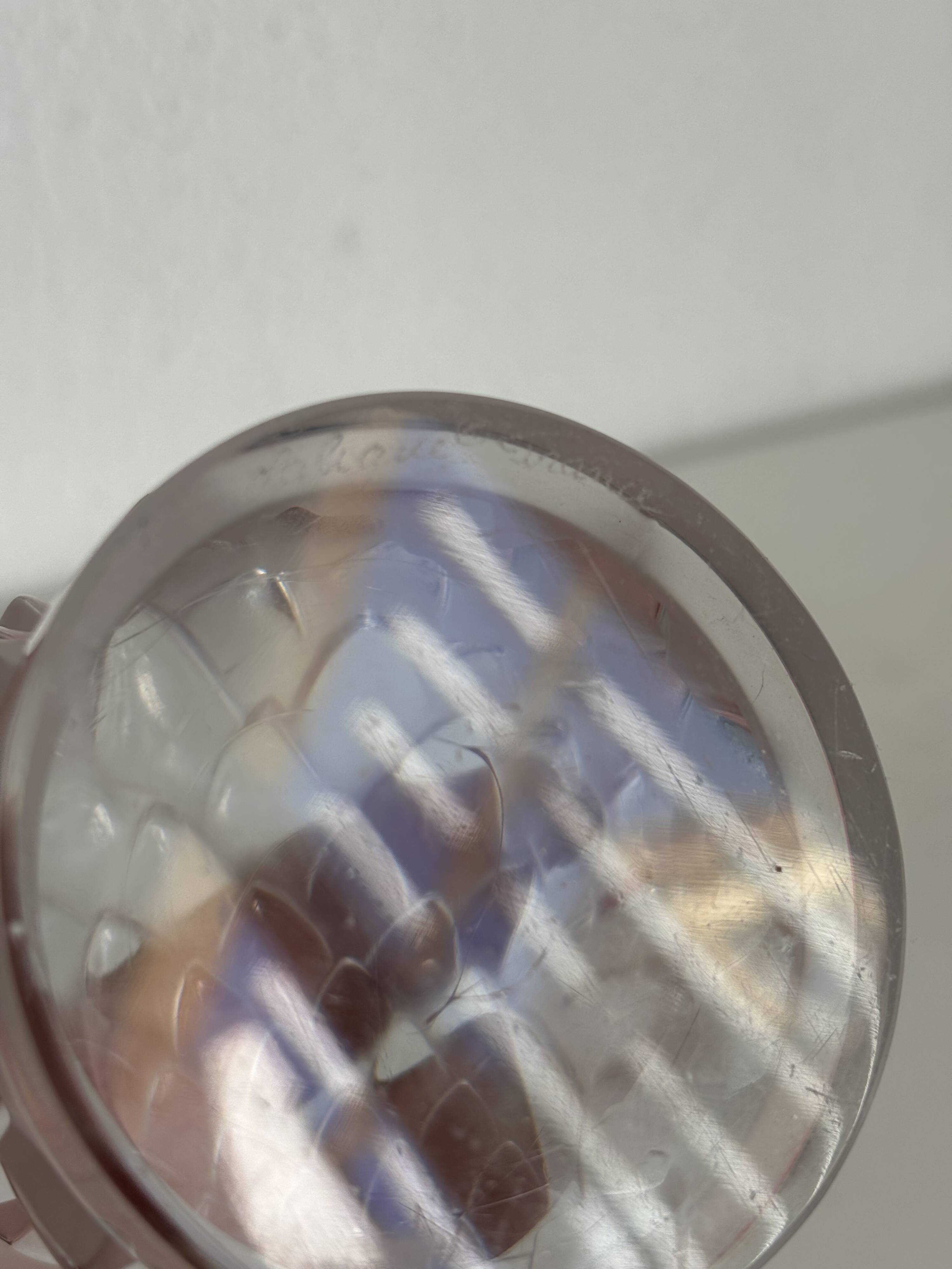 Lalique Eagle Head — Signed crystal from the 1980s