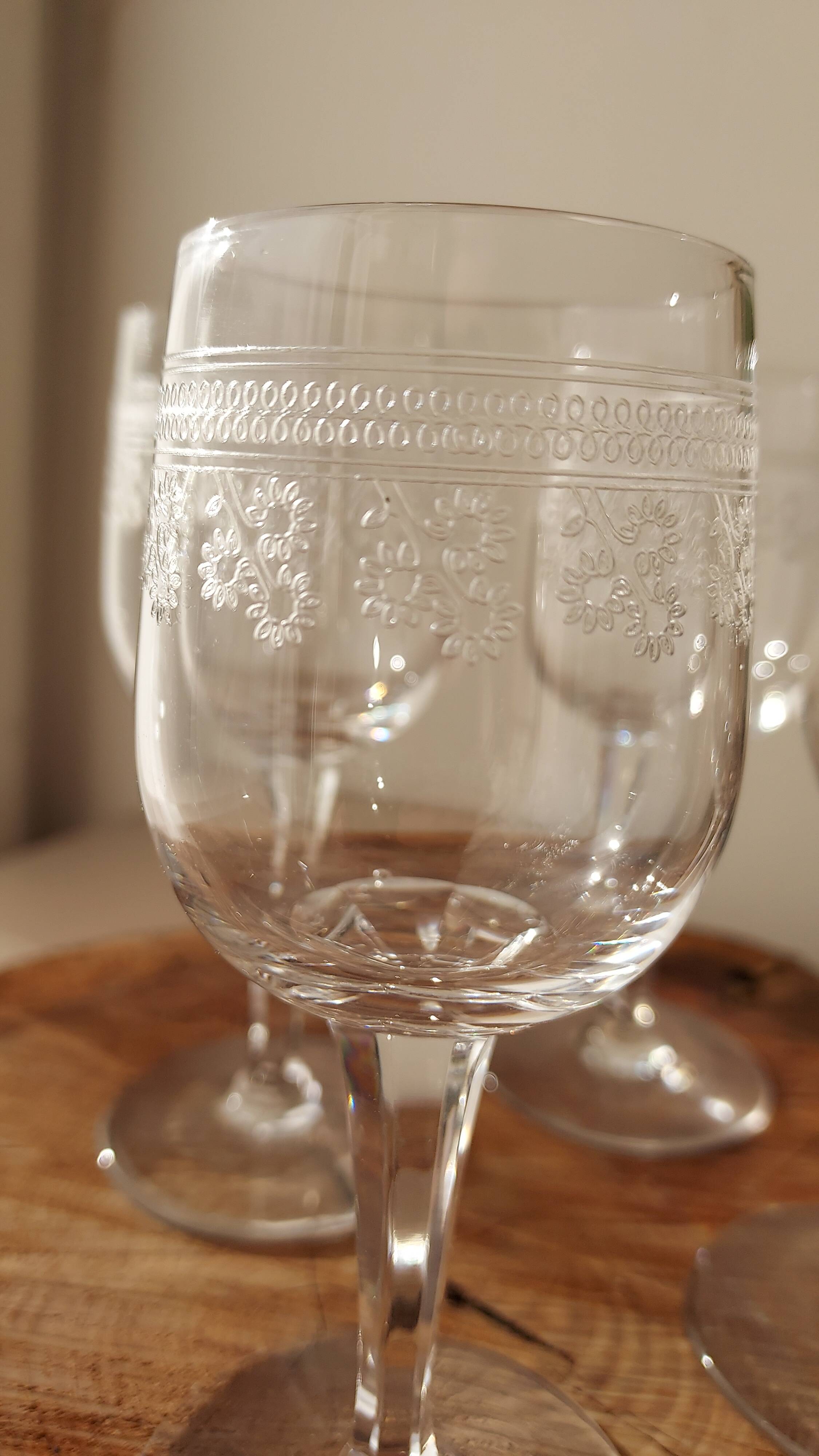Baccarat crystal glasses in Porto