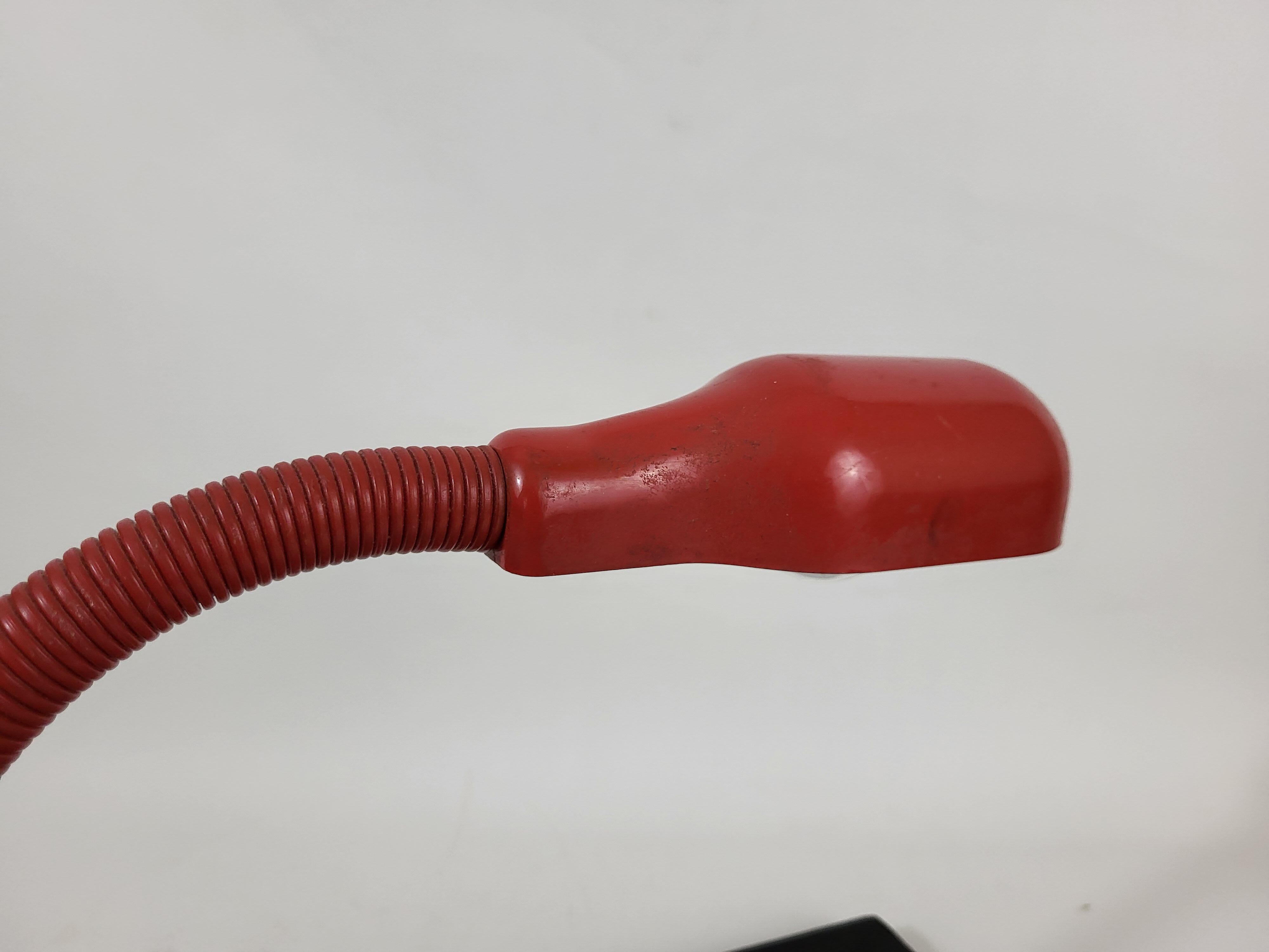 Vintage metal desk clip lamp