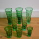 8 glasses Murano Italy 60s