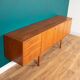 Retro Teak 1960s Long A H Macintosh Torpedo Mid Century Sideboard