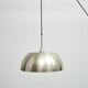 Height-adjustable pendant lamp in nickel-plated brass by Florian Schulz, 1970s