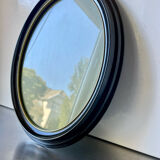 Oval  bakelite black frame  29 cm x 23 cm