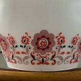 Scandinavian opaline glass pendant light from the 1960s-70s