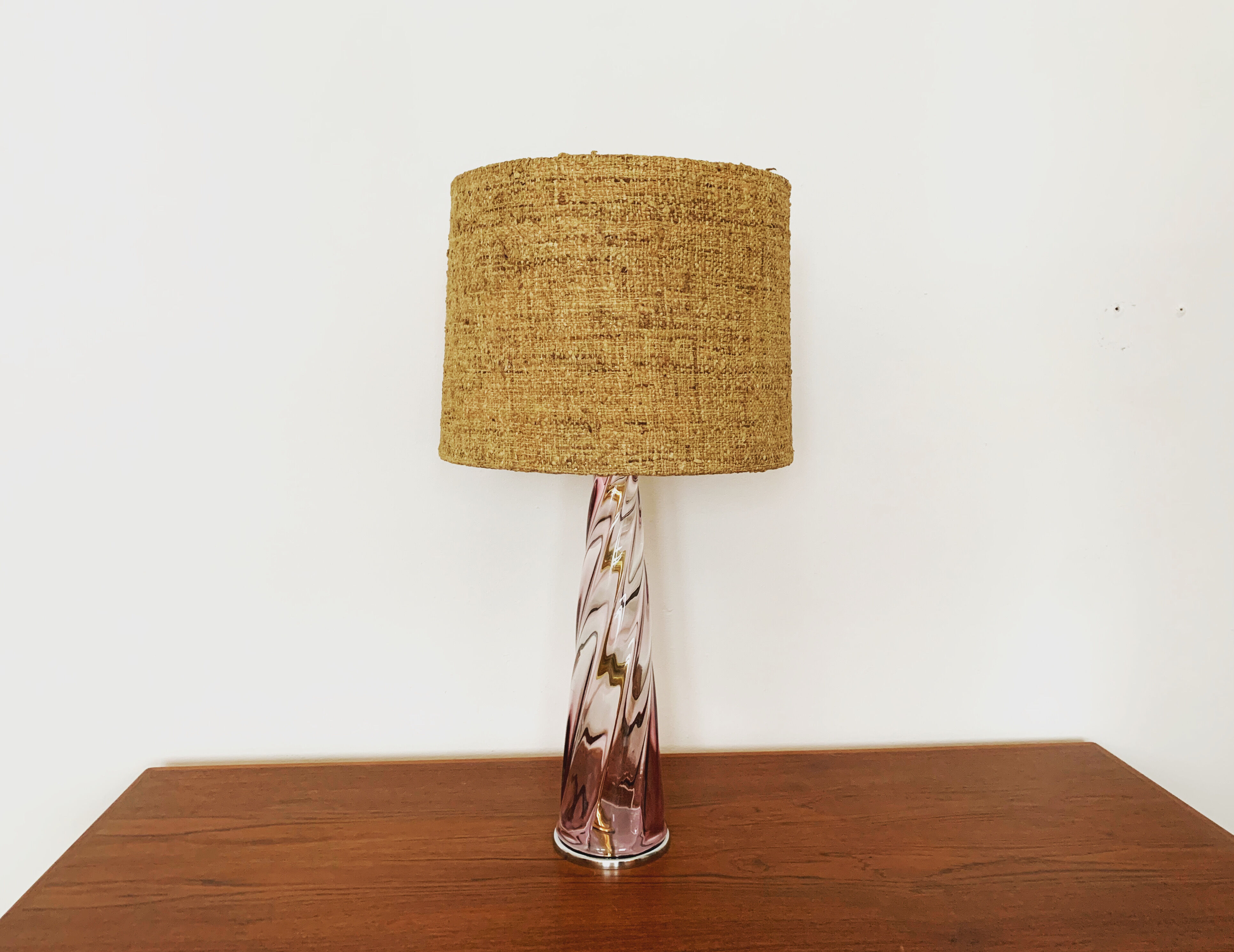 Large Murano glass table lamp