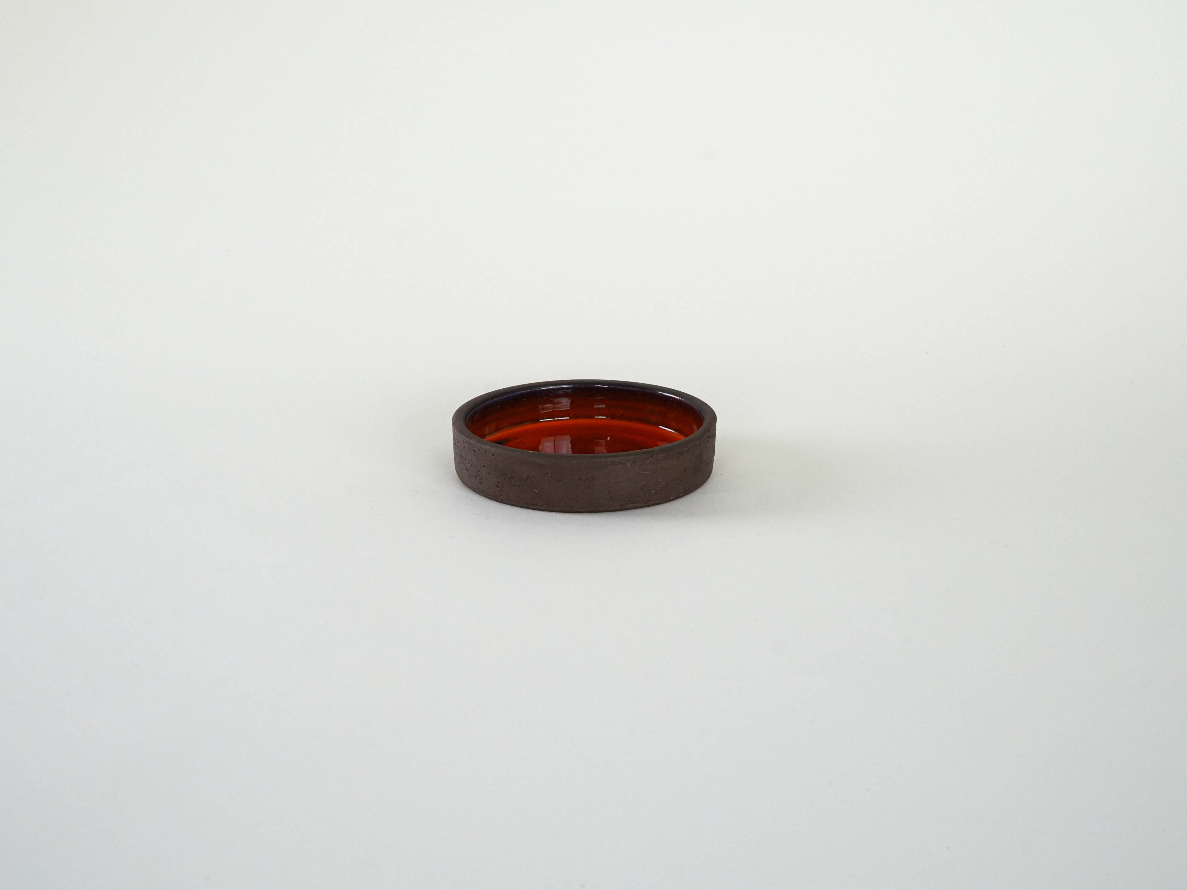 Ceramic bowl, Danish design, 1960s, designer: Erik Lundberg