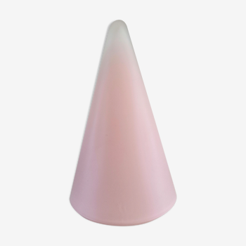 Lampe cone teepee design sce années 80
