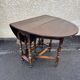 CC41 stamped steering wheel table – English furniture from the Second World War