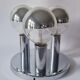 Rare Midcentury Flush Mount, Ceiling Lamp, Italy, 1970s