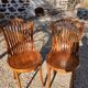 2 Thonet style bistro chairs