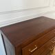 Commode en bois massif vintage années 60