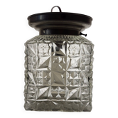 Vintage 50 glass ceiling light