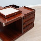 1970s FIARM modular bar cube coffee table