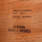 Set Sawbuck Dining Chairs - Hans J. Wegner