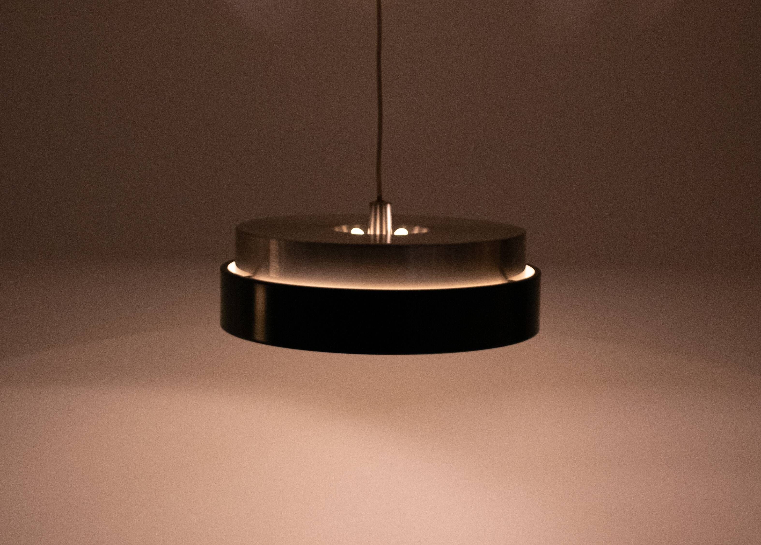 Aluminum pendant lamp, 1970s