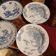 Set de 6 assiettes 4 Longchamp et 2 de Gien