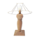 Product BHV Wooden lamp foot middle XXth.
