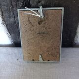 Small patinated photo frame