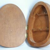 Marine wood key box