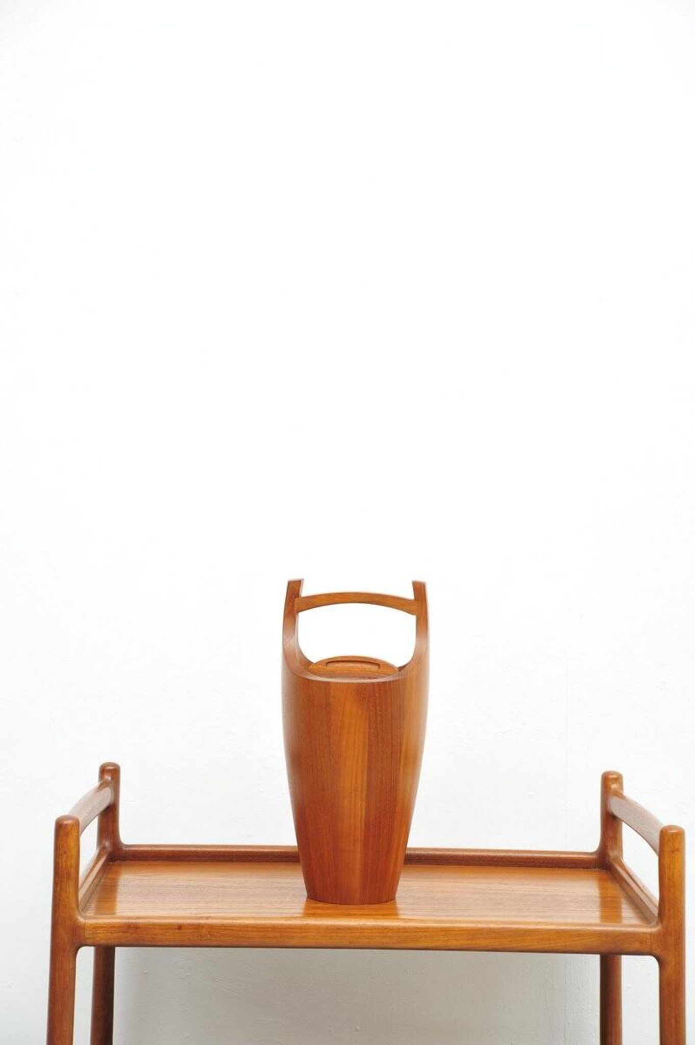 Teak ice bucket by Jens Quistgaard, 1960s