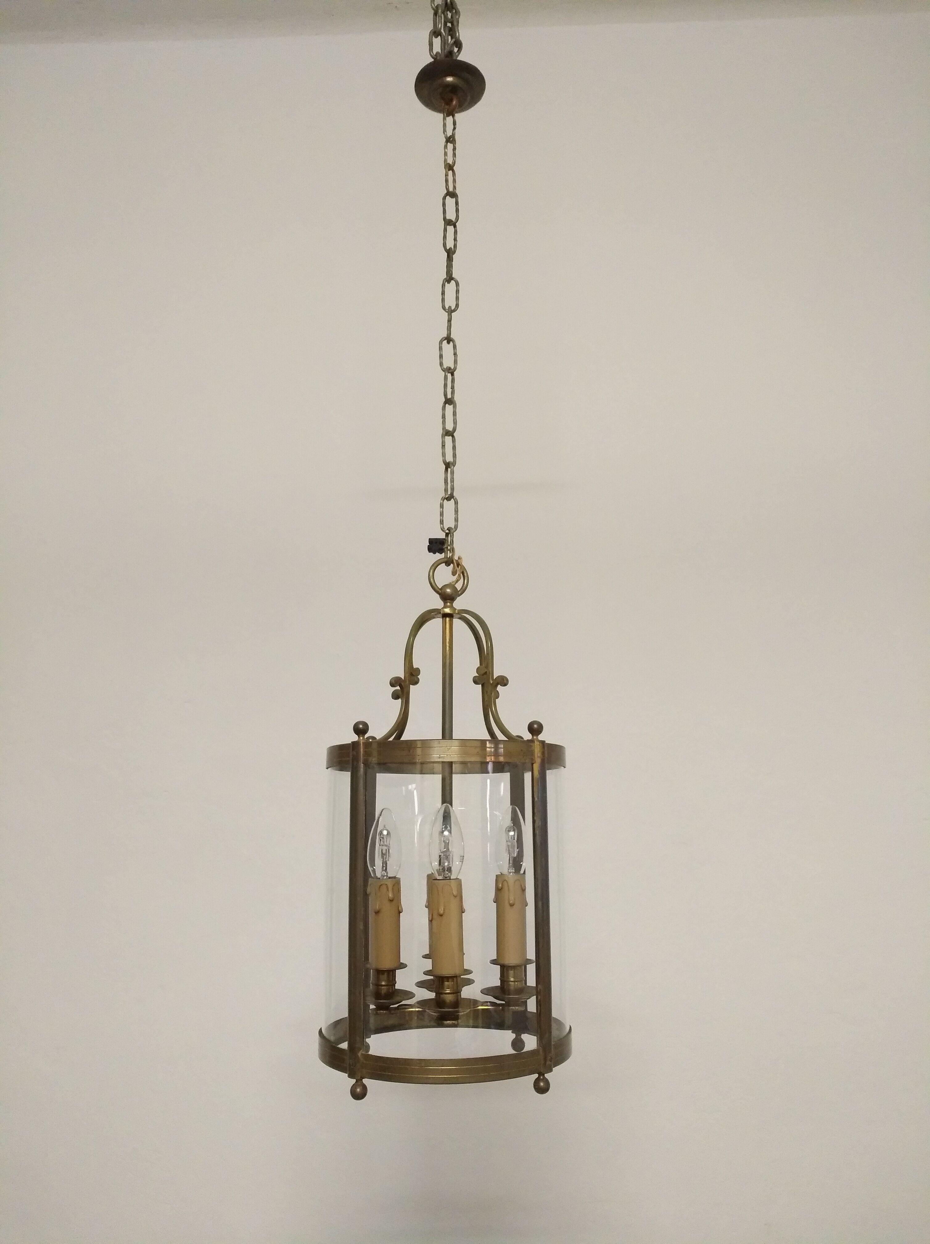 Brass vestibule lantern