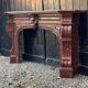 Napoleon III Fireplace in Red Griotte Marble Circa 1880
