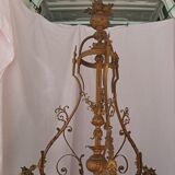 Suspension in brass and bronze Renaissance style