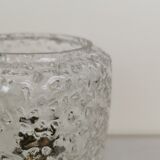 Brass and glass lamp