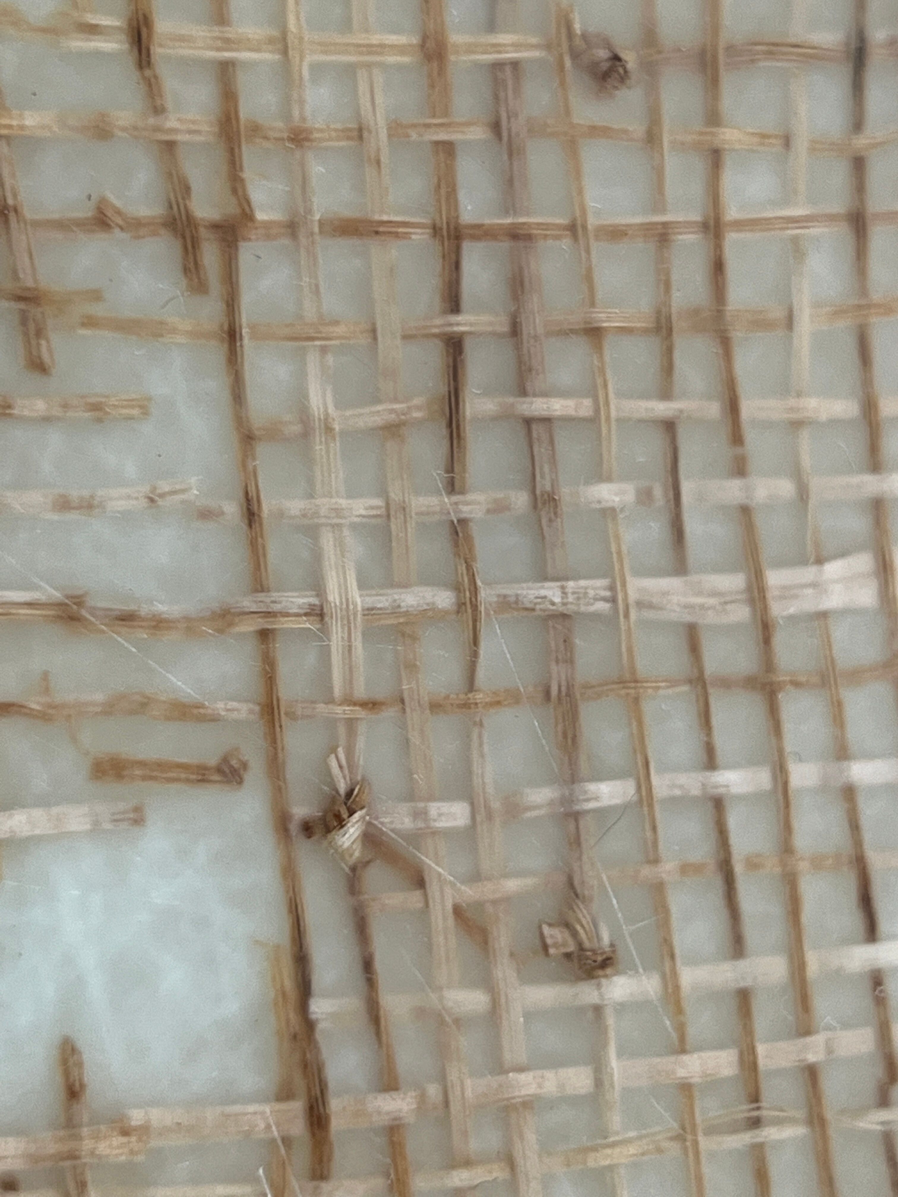 Fiberglass and wicker top