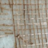 Fiberglass and wicker top