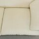 Maralunga 3-seat Sofa with Footrest in offwhite by Vico Magistretti for Cassina, Italy