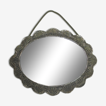 Turkish silver mirror