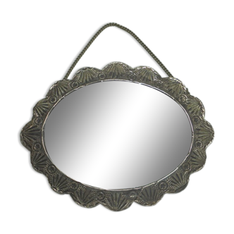 Turkish silver mirror