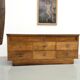 Vintage Siegel Paris workbench in oak and glass – 1950