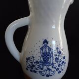 Orangeade or cider set, stoneware, Poterie de la Colombe