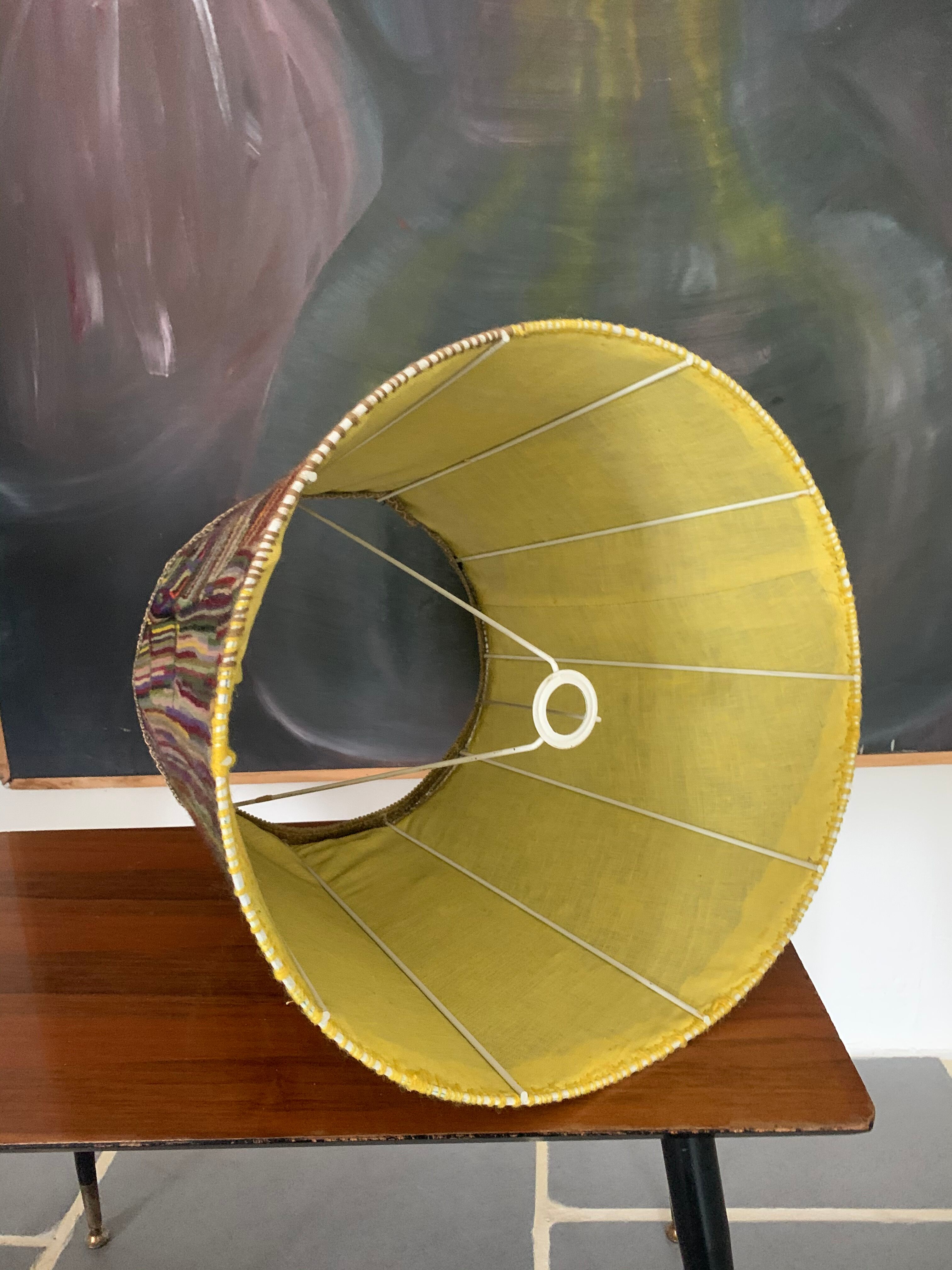 Vintage signed ceramic lamp