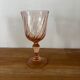 Vintage lot de 3 verres à vin Rosaline
