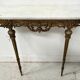 Console de style Louis XVI en bronze ciselé XX siècle
