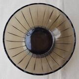 Smoked glass trinket bowl