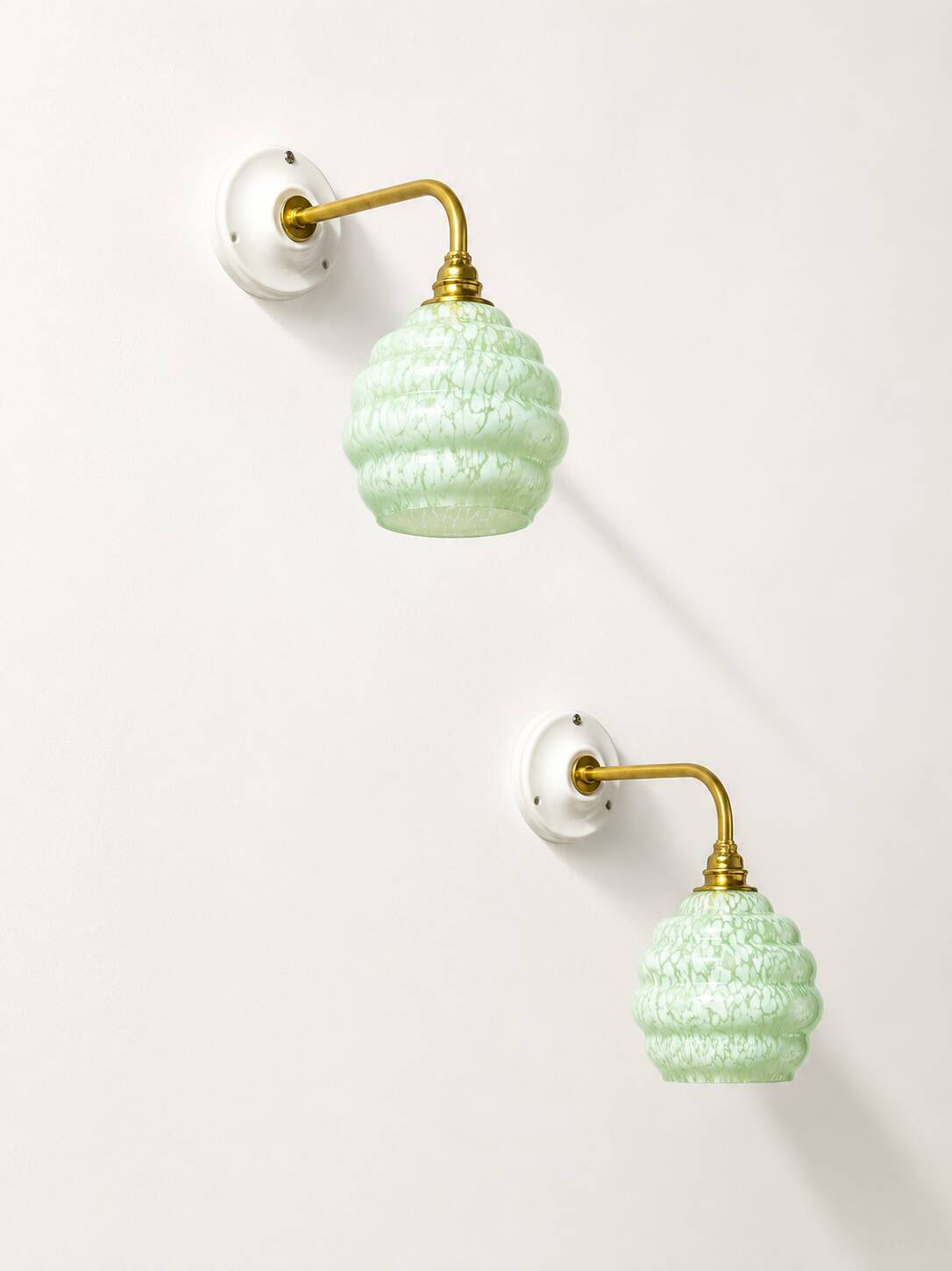Vintage Clichy Wall Sconces Pair
