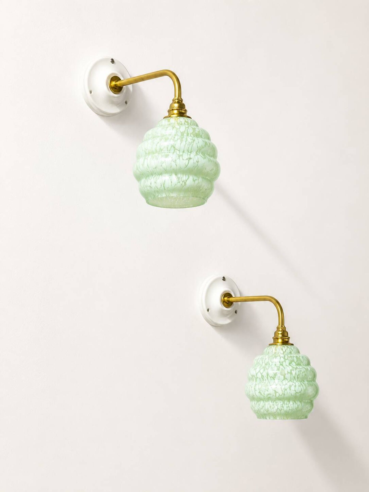 Paire Appliques vintage Clichy 