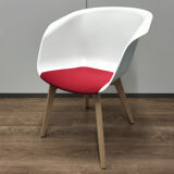 Sedus on spot chair white and red
