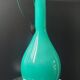 Vintage double glass vase-jug from Empoli (38 cm)