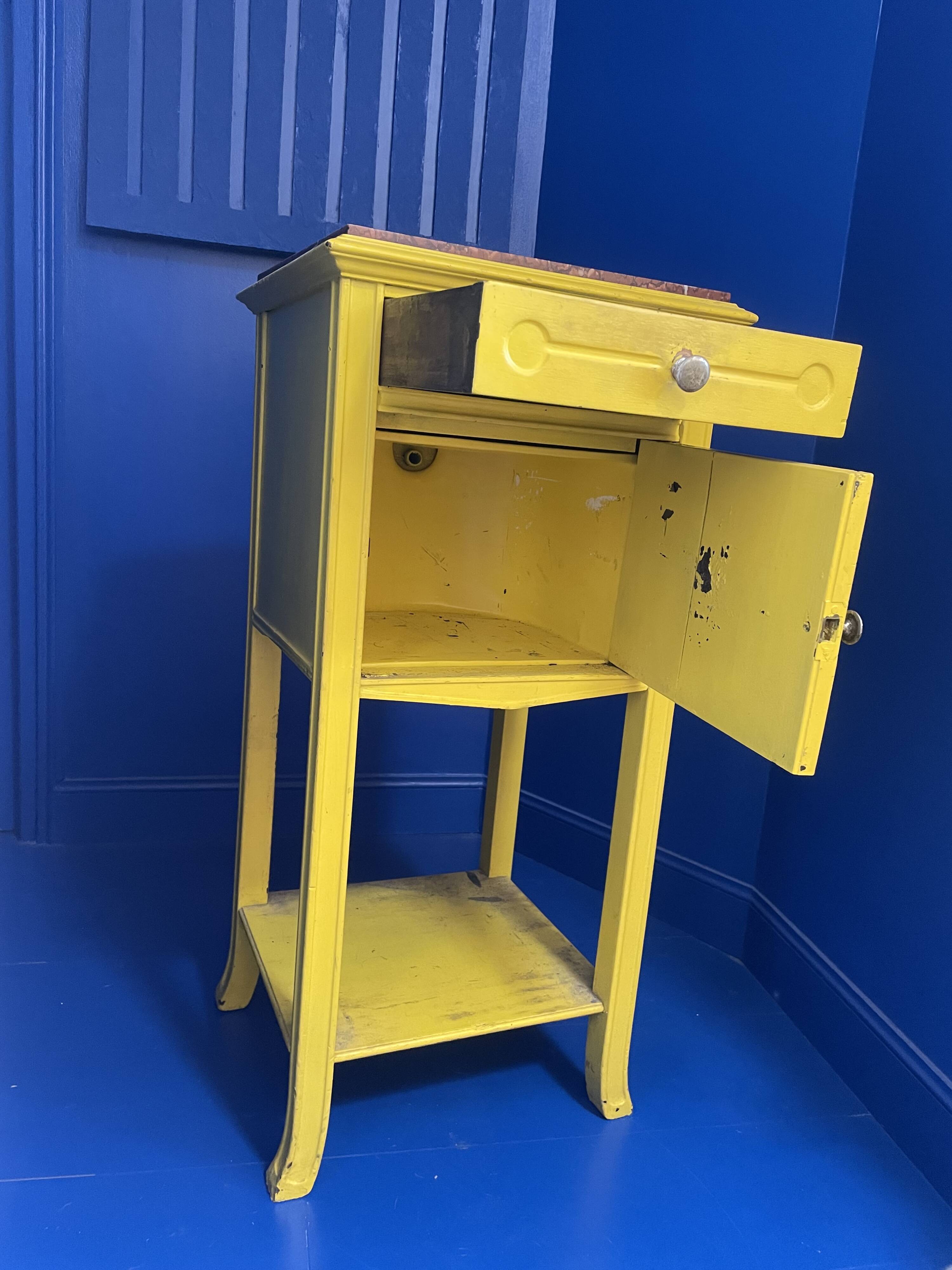 Revamped antique bedside table/side table/accent furniture
