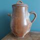 Puisaye stoneware filter teapot, Mallet pottery